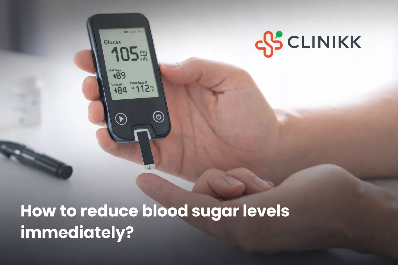 How to reduce blood sugar level immediately​?