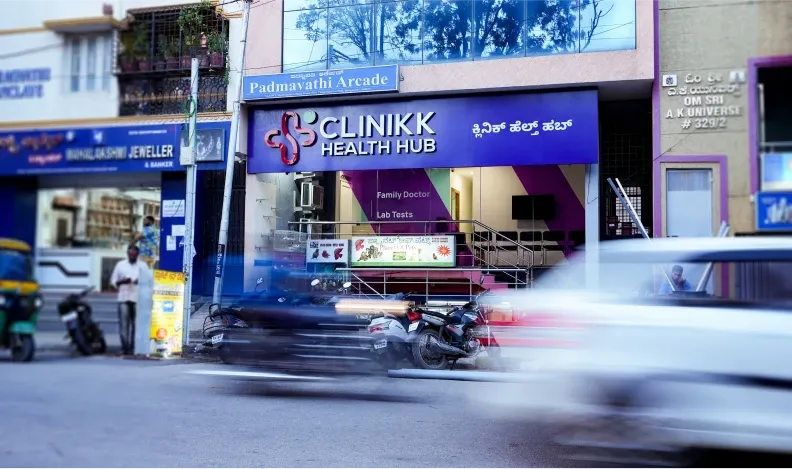 Clinikk Health Hub HSR Layout